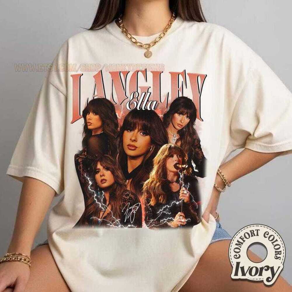 Ella Langley The Dandelion Tour Shirt, Retro Collage Graphic Tee